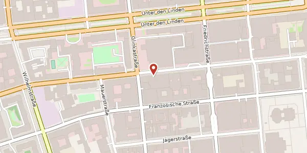 Karte der Umgebung von Behrenstraße 18, 10117 Berlin