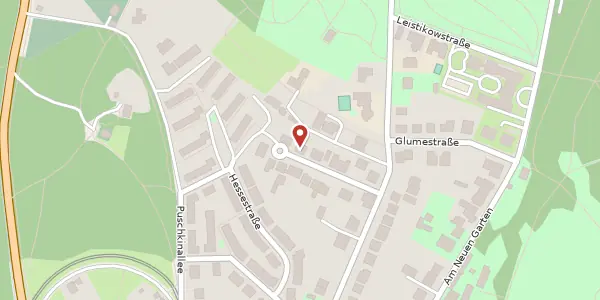 Karte der Umgebung von Persiusstraße 4, 14469 Potsdam