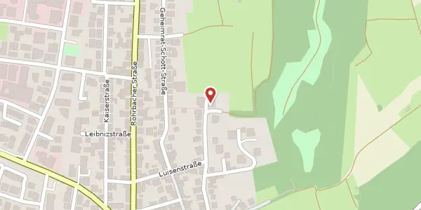 Karte der Umgebung von Bergstraße 26, 69181 Leimen