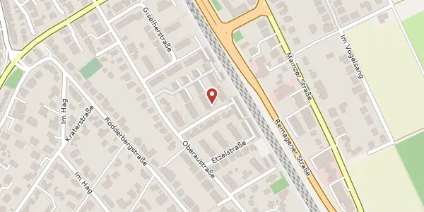 Karte der Umgebung von Alberichstraße 29, 53179 Bonn