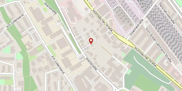Karte der Umgebung von Wallstr. 72a, 55122 Mainz