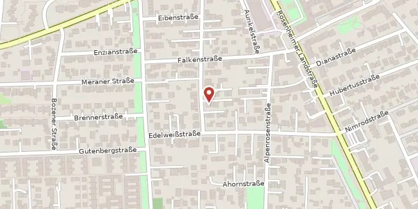 Karte der Umgebung von Almenrauschstr. 21, 85521 Ottobrunn