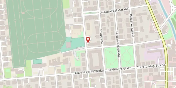 Karte der Umgebung von Bünaustraße 33, 01159 Dresden