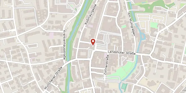 Karte der Umgebung von Schrannenplatz 1, 85435 Erding