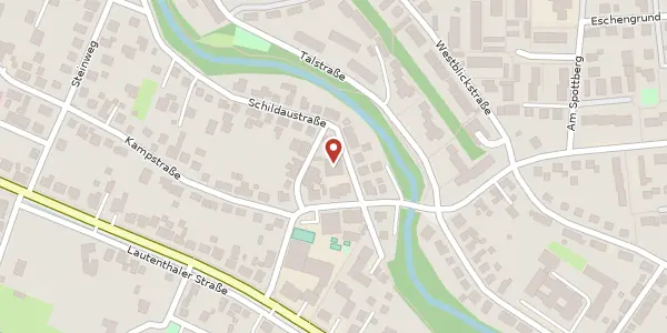 Karte der Umgebung von Schildaustraße 1, 38723 Seesen