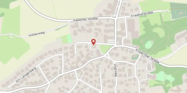 Karte der Umgebung von Carolinenstr. 3 a, 82319 Starnberg