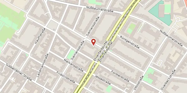 Karte der Umgebung von Eichendorffstr. 29, 50825 Köln