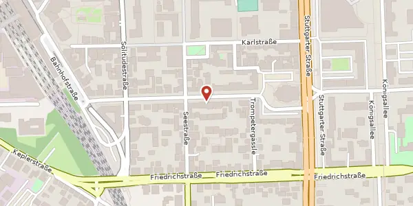 Karte der Umgebung von Leonberger Straße 32, 71638 Ludwigsburg