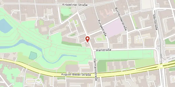 Karte der Umgebung von Schwaansche Straße 1, 18055 Rostock