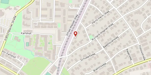 Karte der Umgebung von Im Emser 7, 64287 Darmstadt