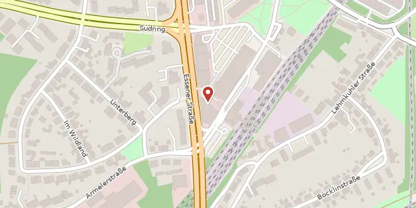 Karte der Umgebung von Südring-Center-Promenade 1, 46242 Bottrop