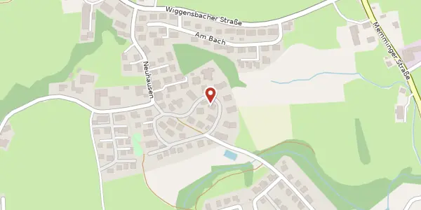 Karte der Umgebung von An der Schmiede 18, 87439 Kempten