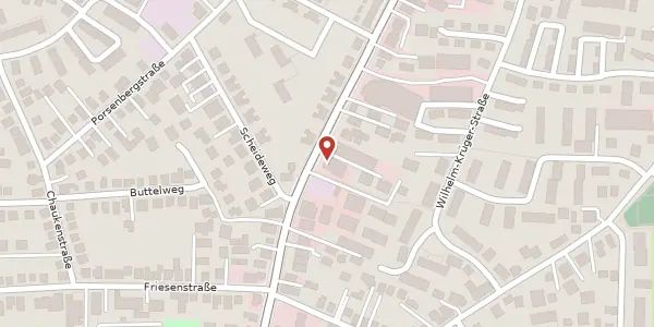 Karte der Umgebung von Nadorster Str. 190, 26123 Oldenburg