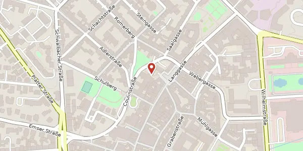 Karte der Umgebung von Langgasse 38-40, 65183 Wiesbaden