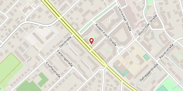 Karte der Umgebung von Teplitzer Straße 57, 01219 Dresden