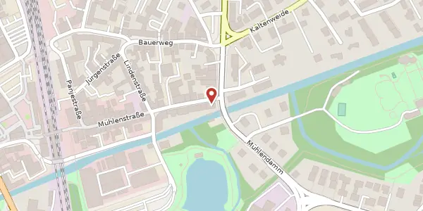 Karte der Umgebung von Mühlendamm 14, 25335 Elmshorn
