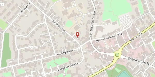 Karte der Umgebung von Natorpstr. 55, 44795 Bochum