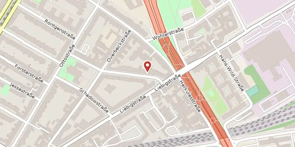 Karte der Umgebung von Schirmerstr. 10, 50823 Köln