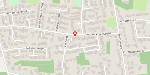 Karte der Umgebung von Wittenberger Str. 66, 46485 Wesel