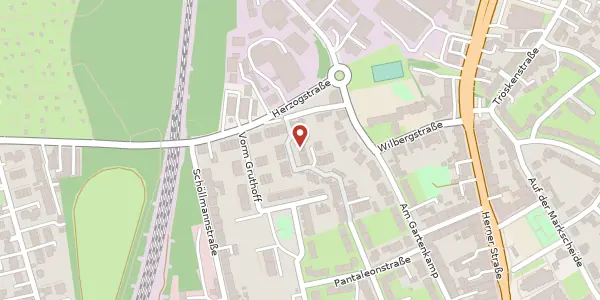 Karte der Umgebung von Zum Kämpchen 56, 44807 Bochum