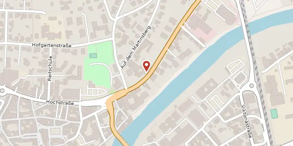 Karte der Umgebung von Brückes 3, 55545 Bad Kreuznach