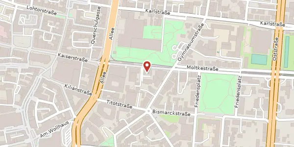 Karte der Umgebung von Molkestraße 10, 74072 Heilbronn