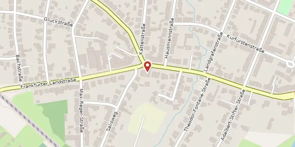 Karte der Umgebung von Frankfurter Landstr. 45, 63452 Hanau