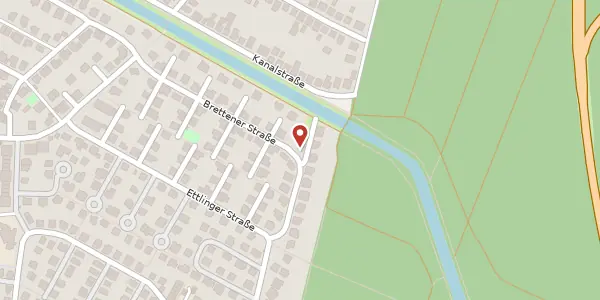 Karte der Umgebung von Brettener Str. 16, 76676 Graben-Neudorf