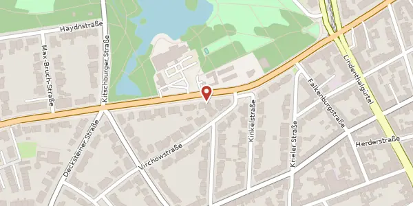Karte der Umgebung von Dürener Str. 270, 50935 Köln