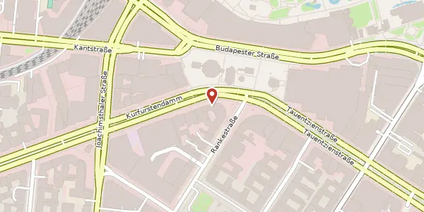 Karte der Umgebung von Kurfürstendamm 237, 10719 Berlin