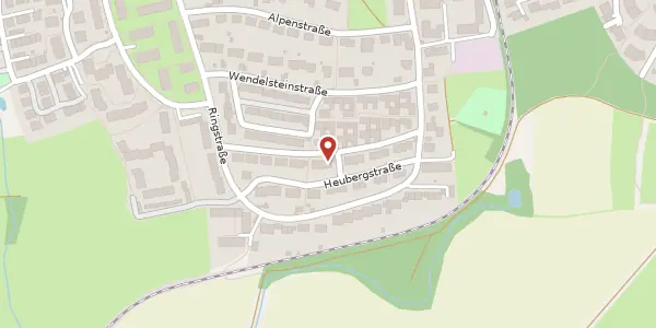 Karte der Umgebung von Kampenwandstr. 26, 85560 Ebersberg