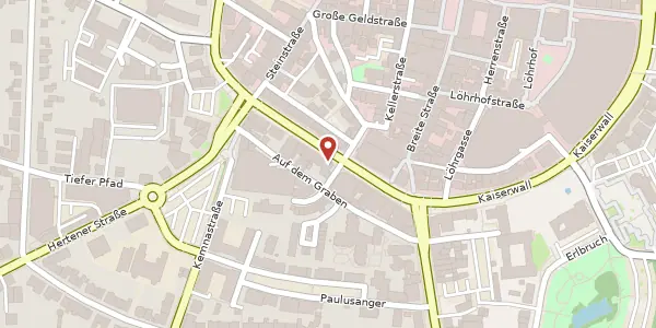 Karte der Umgebung von Königswall 14, 45657 Recklinghausen