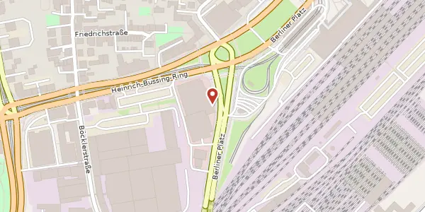 Karte der Umgebung von Berliner Platz 1C, 38102 Braunschweig