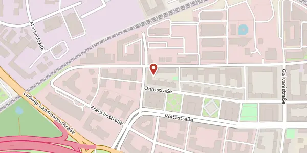 Karte der Umgebung von An der Dammheide 10, 60486 Frankfurt