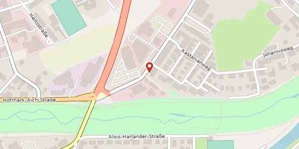 Karte der Umgebung von Alte Regensburger Str. 2 + 4, 84030 Ergolding