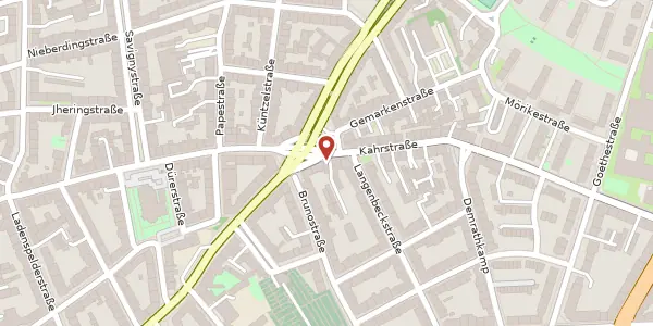 Karte der Umgebung von Kahrstr. 89, 45128 Essen