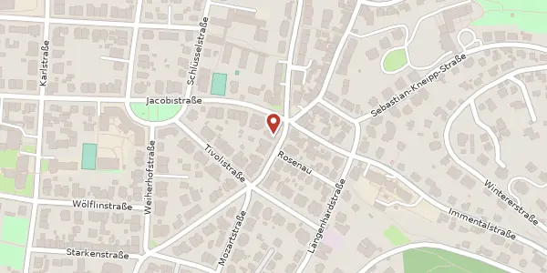 Karte der Umgebung von Stadtstraße 34, 79104 Freiburg im Breisgau