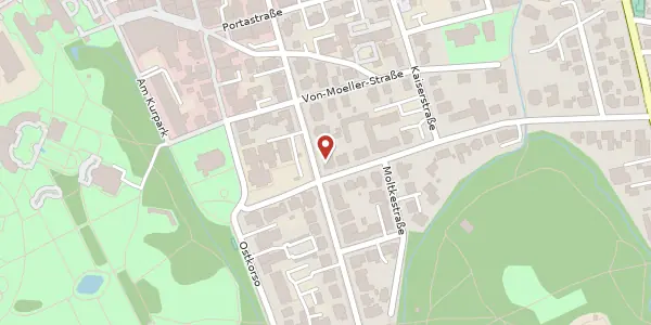 Karte der Umgebung von Bahnhofstr. 18, 32545 Bad Oeynhausen