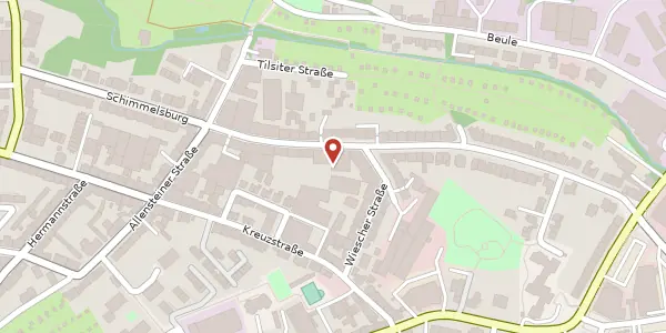 Karte der Umgebung von Königsberger Str. 34 D, 42277 Wuppertal