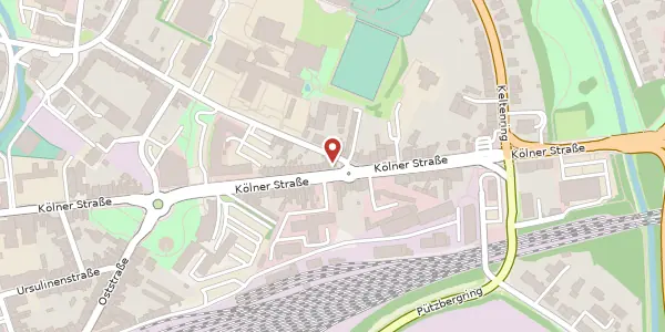 Karte der Umgebung von Kölner Str. 117, 53879 Euskirchen