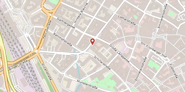 Karte der Umgebung von Große Bleiche 2, 55116 Mainz