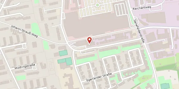 Karte der Umgebung von Jacques-Offenbach-Straße 6, 63069 Offenbach