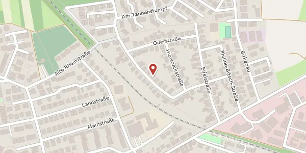 Karte der Umgebung von Feldbergstr. 9, 63303 Dreieich