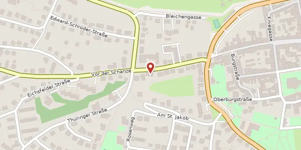 Karte der Umgebung von Ermschwerder Straße 67, 37213 Witzenhausen