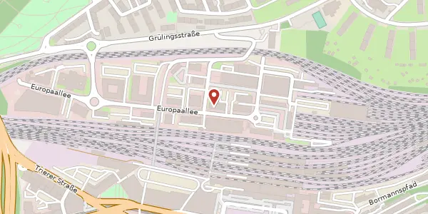Karte der Umgebung von Europaallee 31, 66113 Saarbrücken