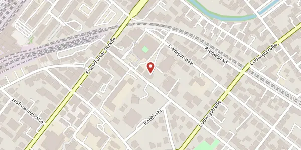 Karte der Umgebung von Wilhelmstraße 15, 35392 Gießen