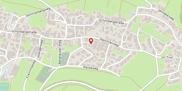 Karte der Umgebung von Friedhofstraße 7, 79285 Ebringen