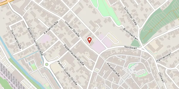 Karte der Umgebung von Unnaer Str. 6, 58708 Menden