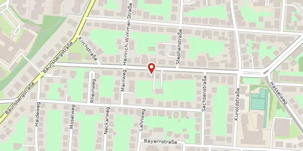 Karte der Umgebung von Landgraf-Karl-Straße 39-41, 34131 Kassel