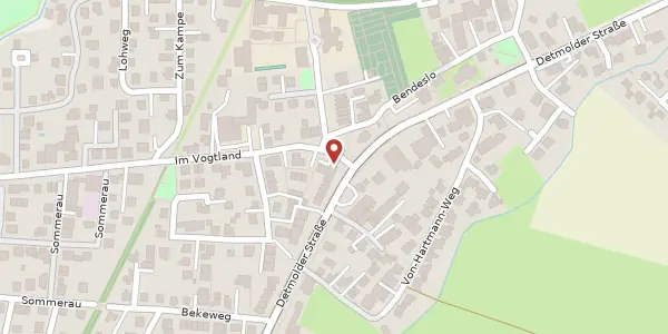 Karte der Umgebung von Im Vogtland 1, 33104 Paderborn